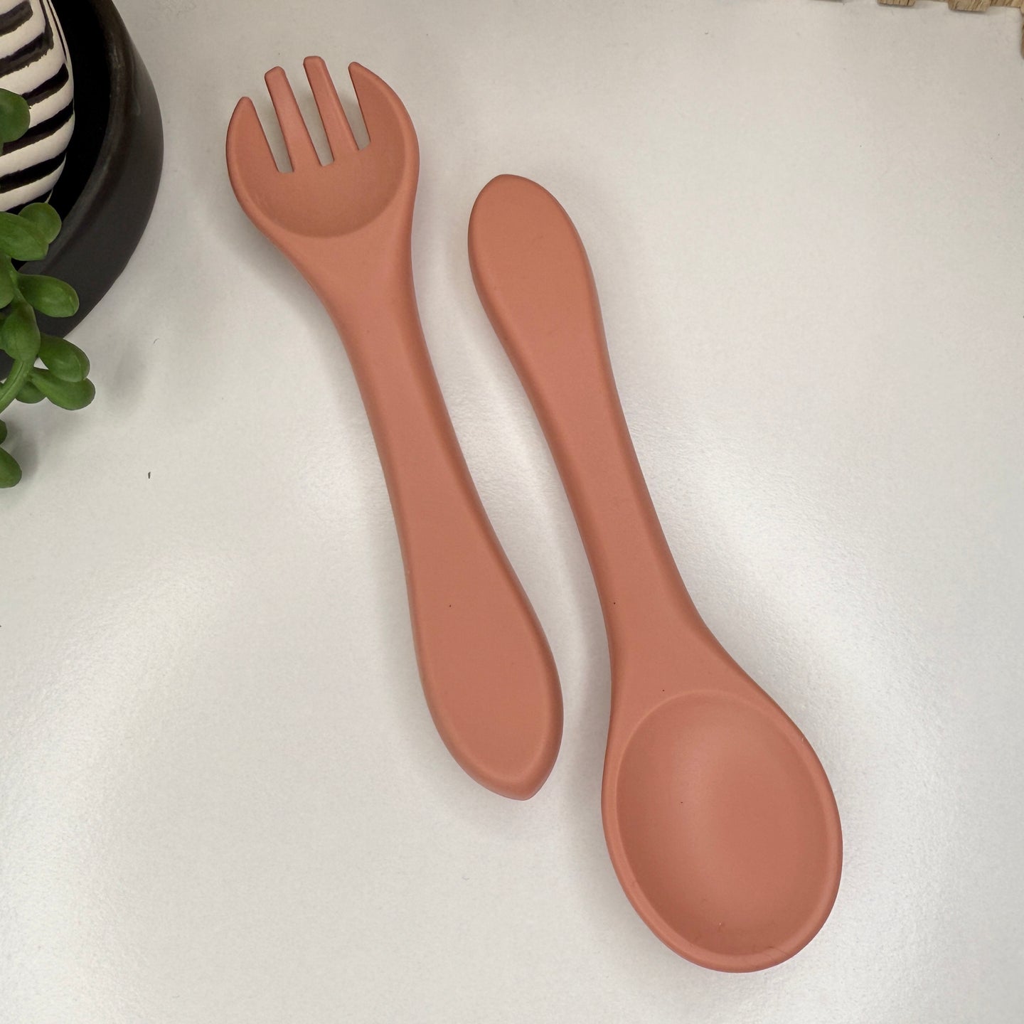 Silicone Fork & Spoon Set | Sedona